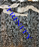 Raw Temple Indian Human Hair Frontal